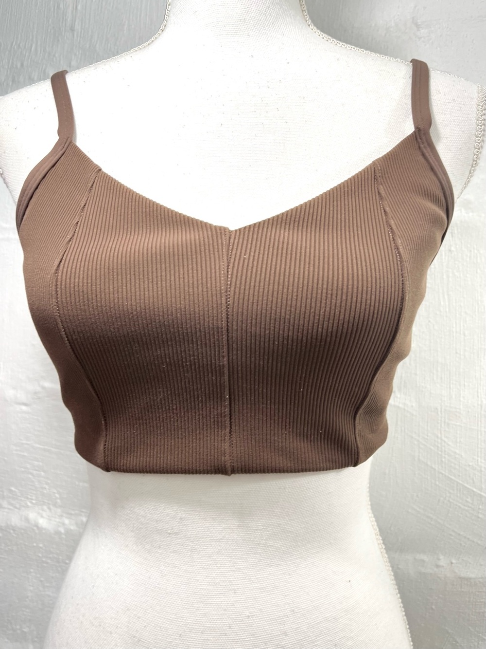 OFFLINE BY AERIE RIBBED MEDIUM SUPPORT SPORT BRA